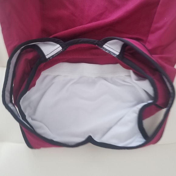 Pearl iZumi cycling bra tank top - medium - maroon - Picture 4 of 5